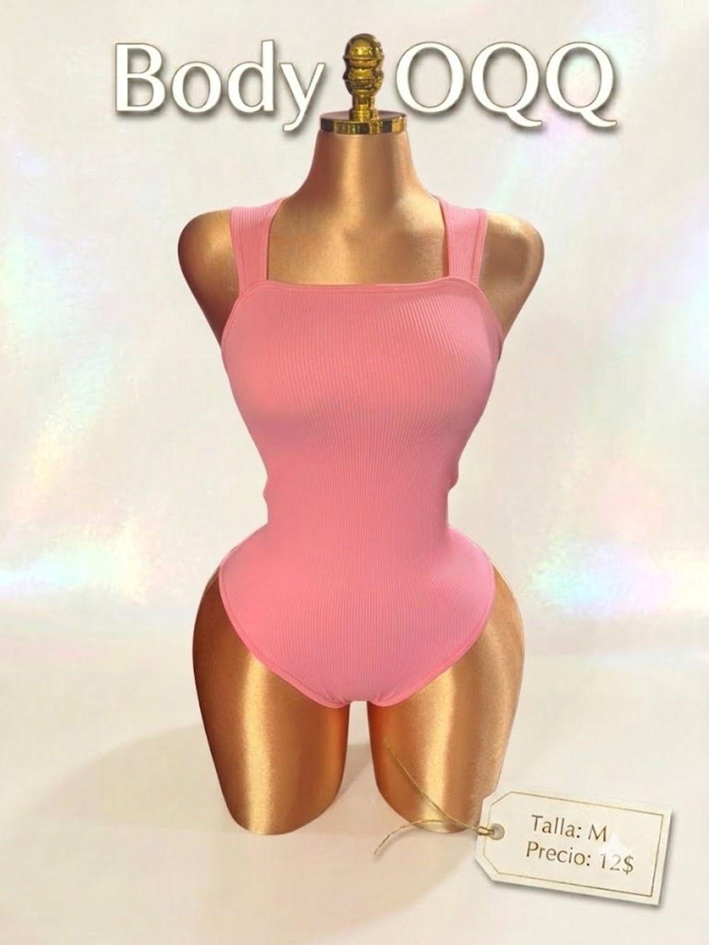 Women’s bodysuit in pink Medium
